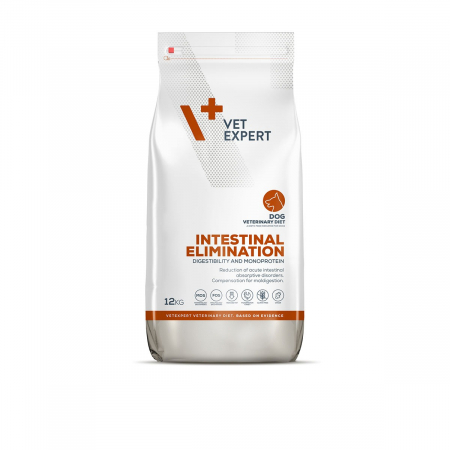 Diete Veterinare - 4T Dieta Veterinara INTESTINAL DOG, VetExpert,  12 Kg
