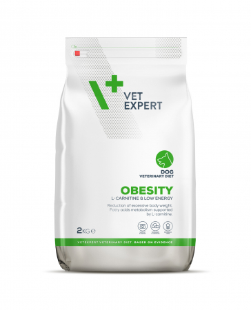 Caini - 4T Dieta Veterinara OBESITY DOG, VetExpert, 2Kg