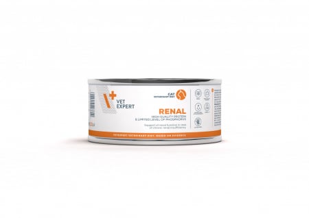 4T Dieta Veterinara pisici Renal Cat, VetExpert, conserva, 100g