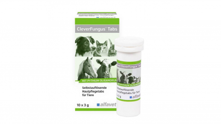Afectiuni Dermatologice - Alfavet Clever Fungus Tabs 10x3g