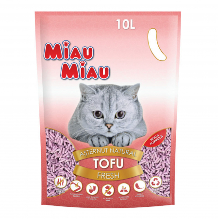 Pisici - ASTERNUT MIAU MIAU TOFU FRESH 10L
