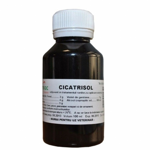 Servetele Umede - Cicatrisol Solutie, 100 ml