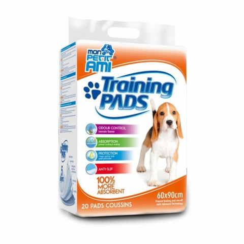 Caini - Covorase igienice absorbante, Pet Pad Mon Petit Ami, 60x90 cm, 20 buc