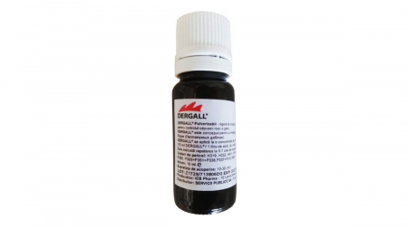 Insecticide - Dergall, solutie deparazitat extern gainile si adaposturile, 10 ml