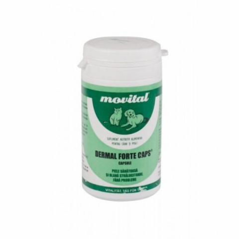 Caini - Dermal Forte Caps, 100 tablete