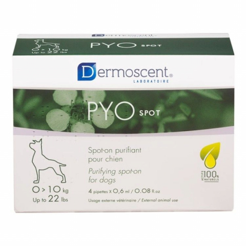 Caini - Dermoscent PYOspot 0-10 kg x 4 pipete
