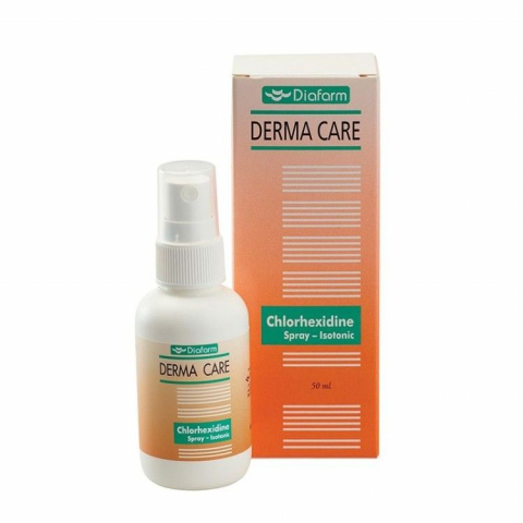 Pisici - Diafarm Spray Clorhexidina, 50 ml