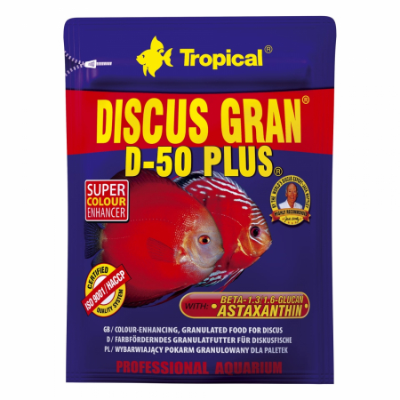 Pesti - DISCUS GRAND D-50 Plus Tropical Fish, 20g
