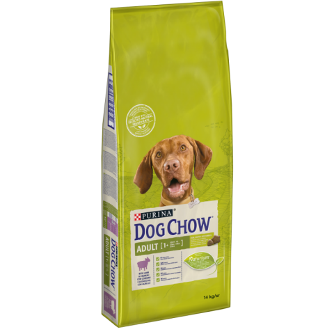 Caini - DOG CHOW Adult, Talie Medie, Miel, 14 kg