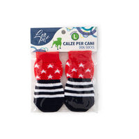 Caini - DOG SOCKS "STAR&STRIPES"  L