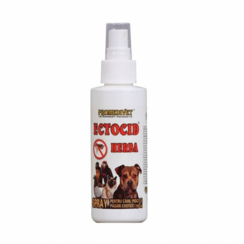 Servetele Umede - Ectocid Herba Spray, 100 ml