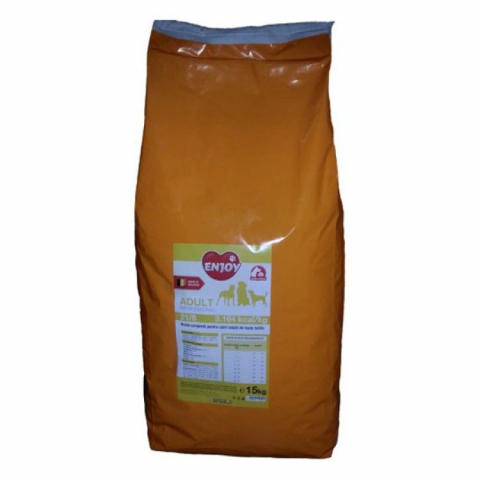 Caini - Enjoy Hrana Adult PRO21/8, 15 kg