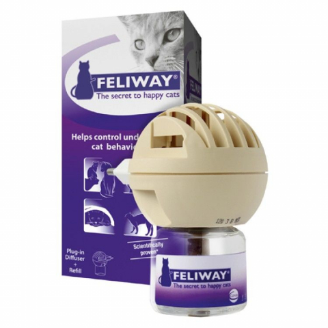 Pisici - FELIWAY, VAPORIZATOR DIFUSER ELECTRIC + REZERVA, 48 ml
