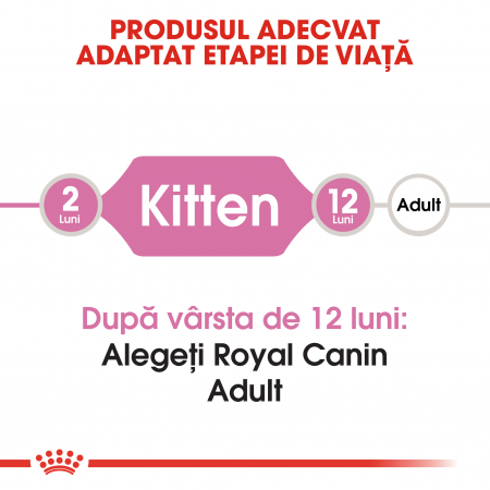 Royal Canin Kitten, hrană uscată pisici junior, 2 kg [1]
