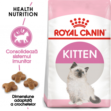 Royal Canin Kitten, hrană uscată pisici junior, 2 kg [0]