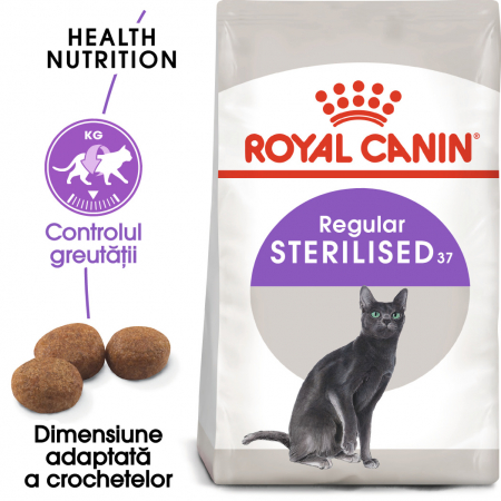 ROYAL CANIN STERILISED, hrană uscată pisici sterilizate 2 kg [0]