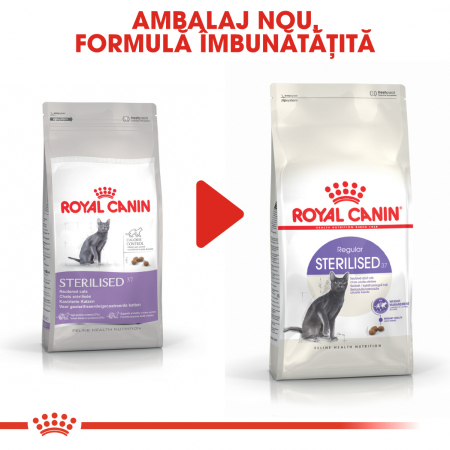 ROYAL CANIN STERILISED, hrană uscată pisici sterilizate 2 kg [5]