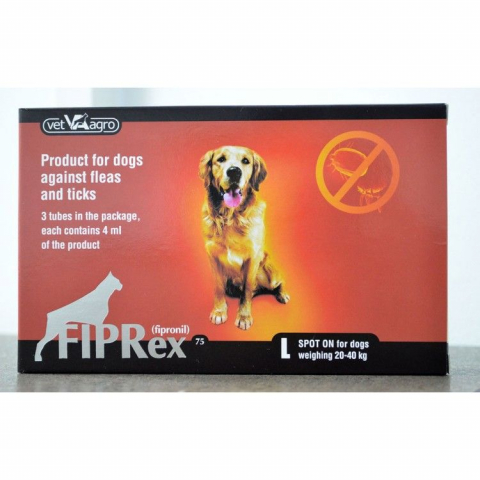 Caini - Fiprex 75 L 3 pipete