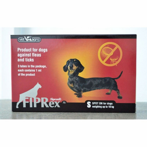 Caini - Fiprex 75 S 3 pipete