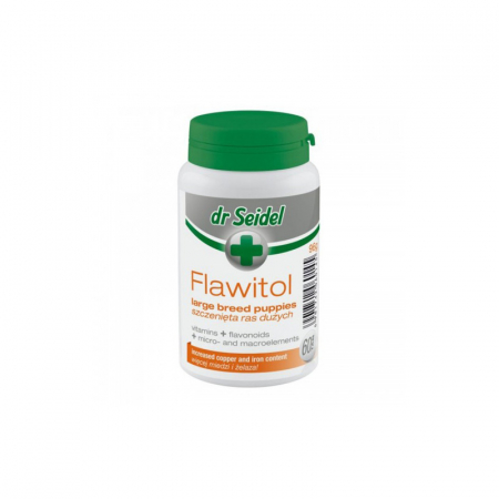 Suplimente caini - Flawitol Puppy Large Breed, Dr. Seidel, 60 Tablete