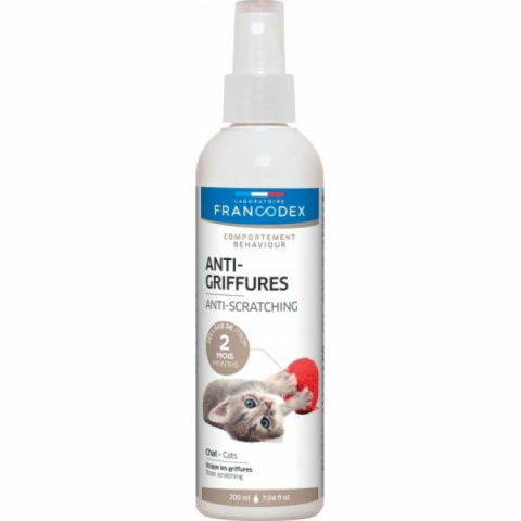 Pisici - Francodex, Spray Anti-zgarieturi Cat, 200 ml