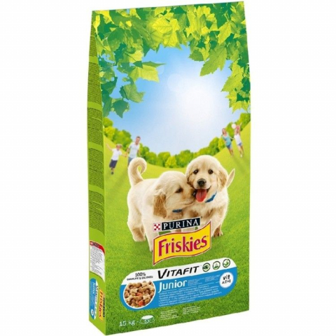 Caini - Friskies Dog Junior, 15 kg