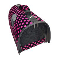 Pisici - Geanta transport cu INIMIOARE S 37x22x20 cm