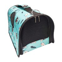 Pisici - Geanta transport cu PISICUTE-PESTE S 37x22x20 cm
