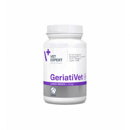 Afectiuni Digestive - GeriatiVet Dog Large Breed, VetExpert, 45 tablete