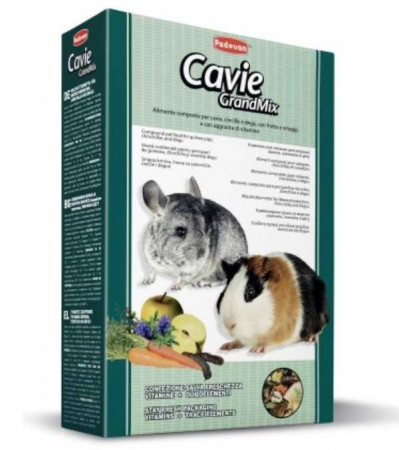 Animale Mici - Grandmix (Cavie) Guineea Pig & Chinchilla 850g