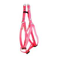 Caini - Ham textil 1 cm Roz