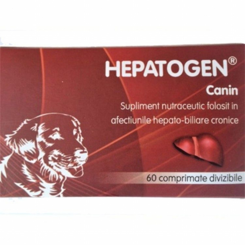 Caini - Hepatogen Canin x 60 comprimate