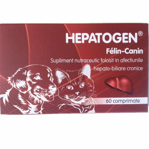 Pisici - Hepatogen Felin - Canin x 60 comprimate