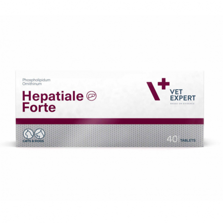 Afectiuni Hepatice - Hepatiale Forte 40 tablete, Vet Expert