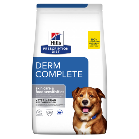 Caini - Hill's PD Canine Derm Complete, 12 kg