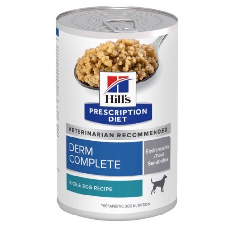 Caini - Hill's PD Canine Derm Complete, 370 g