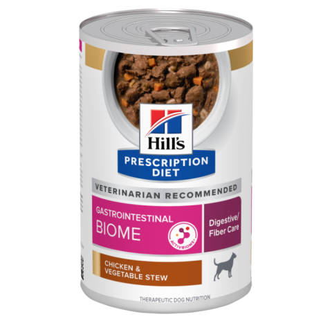 Caini - Hill's PD Canine GI Biome Chicken & Vegetables Stew, 354 g