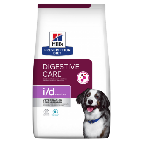 Caini - Hill's PD Canine i/d Sensitive Digestive Care, 12 kg