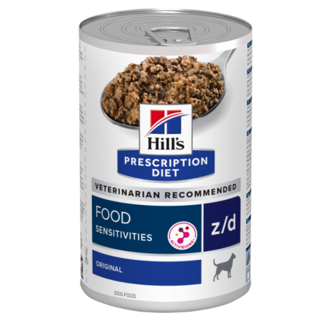 Caini - Hill's PD Canine z/d Food Sensitivities, 370 g