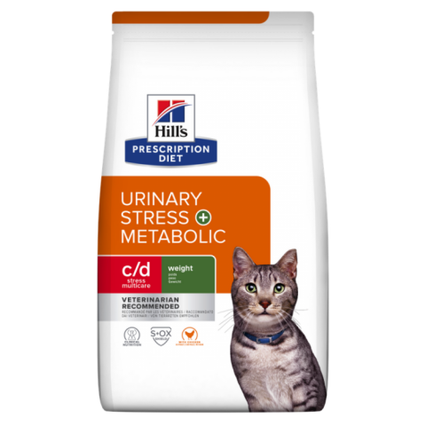 Pisici - Hill's PD Feline C/D Stress plus Metabolic, 1.5 kg