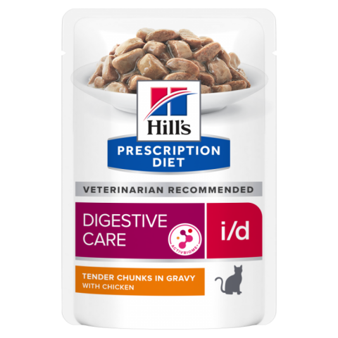 Pisici - Hill's PD Feline I/D Chicken, 85 g