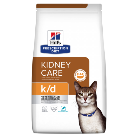 Pisici - Hill's PD Feline K/D Tuna, 1.5 kg