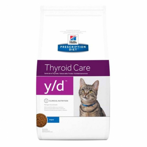 Pisici - Hill's PD y/d Thyroid Care, 3 kg