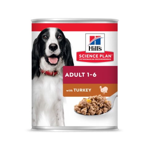 Caini - Hill's SP Canine Adult Turkey, 370 g