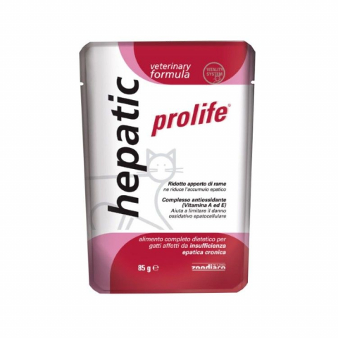Pisici - Hrana Umeda Dietetica Pentru Pisici Prolife Cat Vet Hepatic Plic 85 Gr/38134