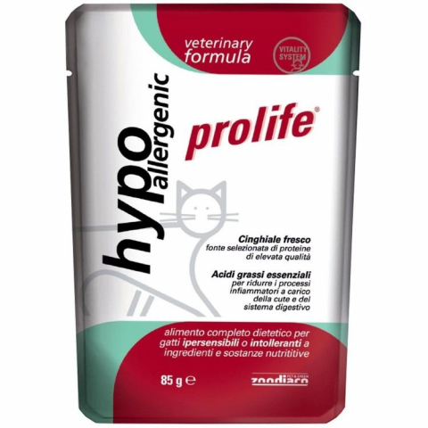 Pisici - Hrana Umeda Dietetica Pisici Prolife Plic Vet Hypoallergenic, 85 g