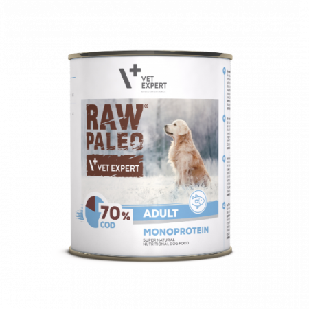 Caini - Hrana umeda pentru caini, adult, RAW PALEO, cod, 400 g