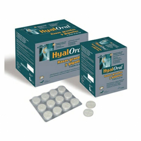 Caini - Hyaloral Large Breed 120 Tablete