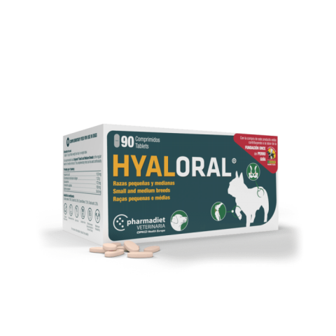 Caini - HyalOral Small & Medium Breed, 90 tablete