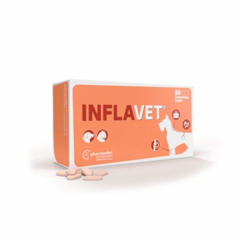 Pisici - INFLAVET, 60 tablete